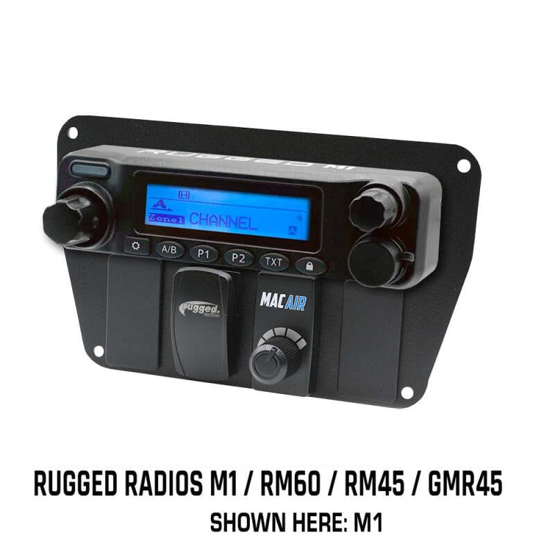 Rugged Radios — Rugged Radios Multi Mount Insert/Standalone Mount for M1 - GMR45 - RM60 - RM45 w/ Rocker Switches