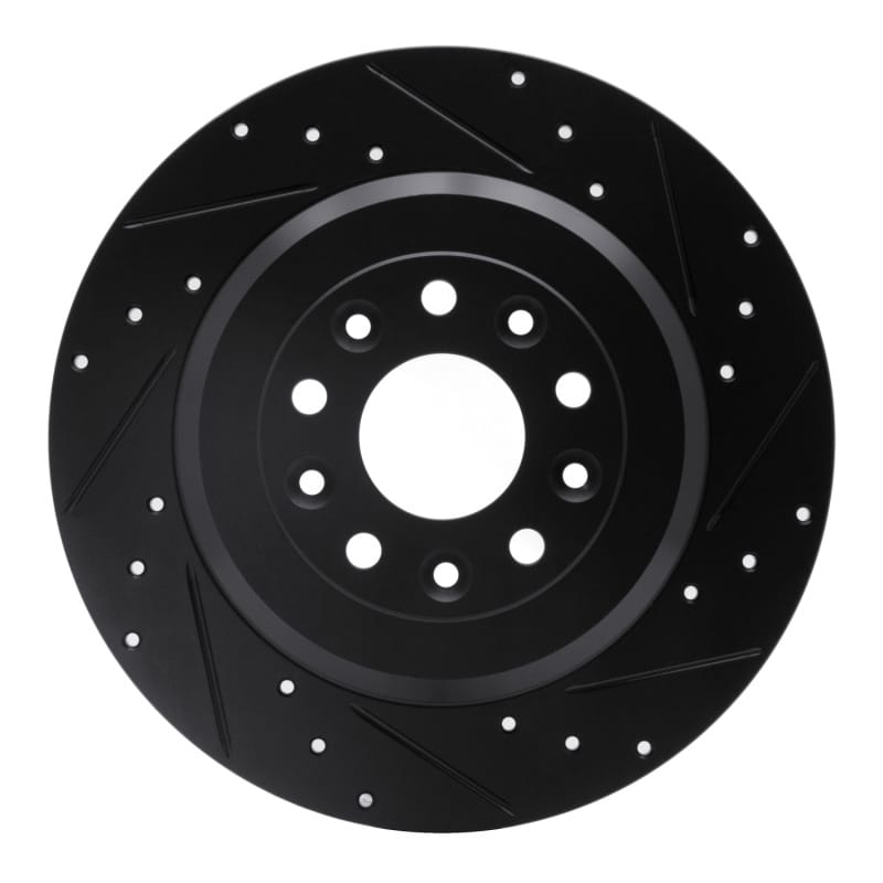 R1 Concepts — R1 05-19 Ford Freestyle Rear Right Drilled & Slotted Black Brake Rotor
R1 Brake Rotor Drill