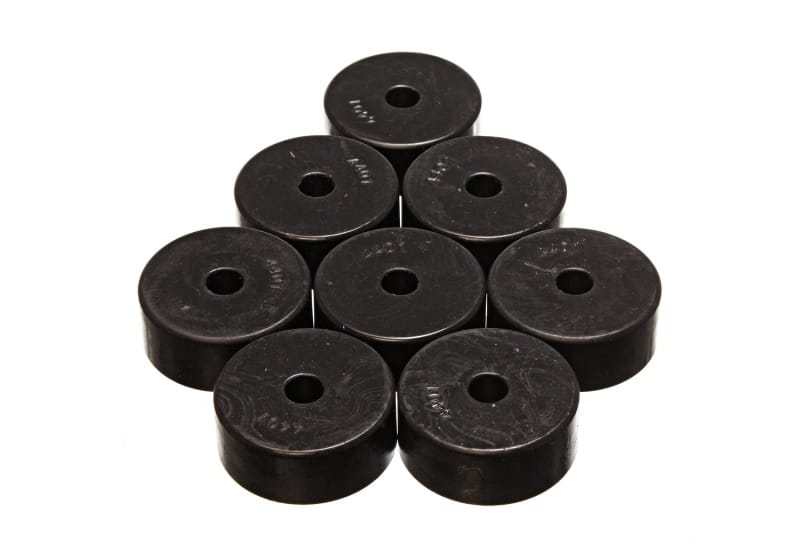 Energy Suspension — Energy Suspension Pad - Med - 2-1/32in OD x 7/16in ID x 13/16in H - Black
LeafSprngInsulator