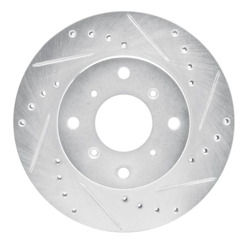 R1 Concepts — R1 86-87 Acura Legend Front Right Drilled & Slotted Silver Brake Rotor
R1 Brake Rotor Drill