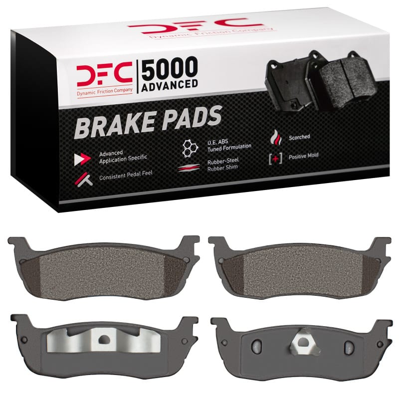 DFC — DFC 97-11 Ford Expedition Rear 5000 Advanced Semi Metallic Brake Pads
DFC Brake Pad Set