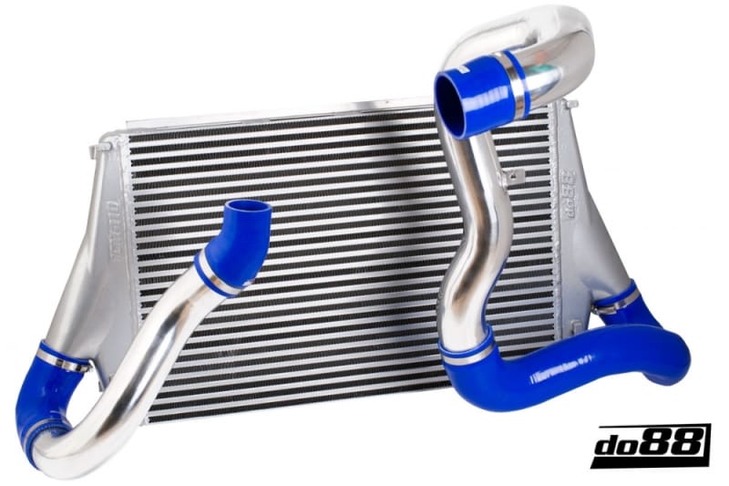 do88 — do88 06-11 SAAB 9-3 2.8T V6 Aero/Turbo X (B285) BigPack Intercooler Kit w/Blue Hoses