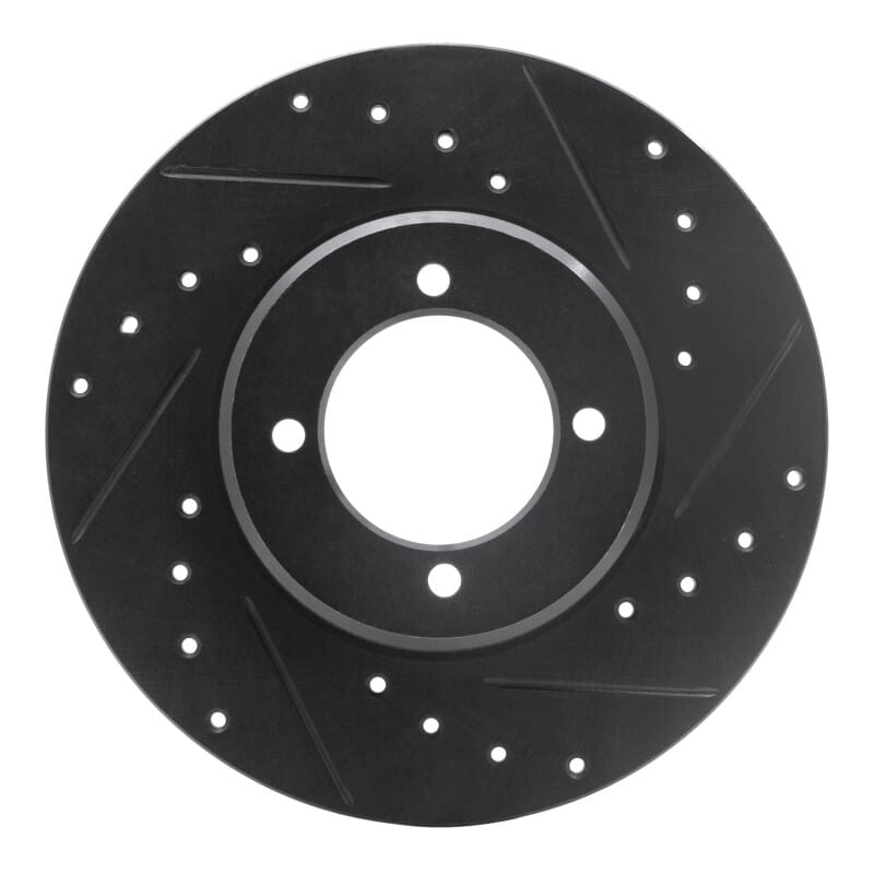 R1 Concepts — R1 72-82 Toyota CORONA Front Right Drilled & Slotted Black Brake Rotor
R1 Brake Rotor Drill