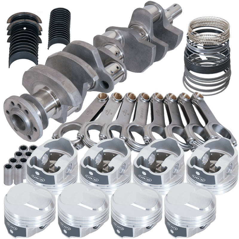 Eagle — Eagle Chevy 454 4.000in Crank 6.135in H-Beam 43cc Dome 4.350in Pistons Rotating Assembly
Competition Assembly
