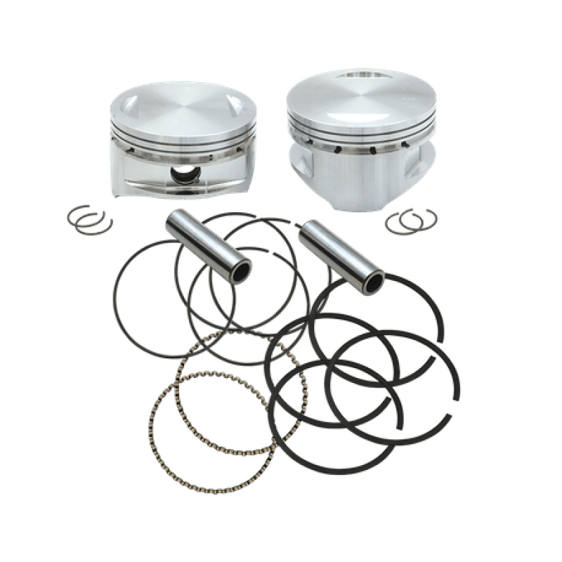 S&S Cycle — S&S Cycle 86-03 XL 4in x 4-5/8in Piston Set - .020in