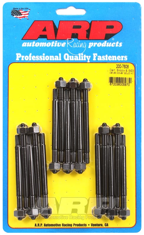ARP — ARP Dart Brodix & B&B valve cover stud kit
