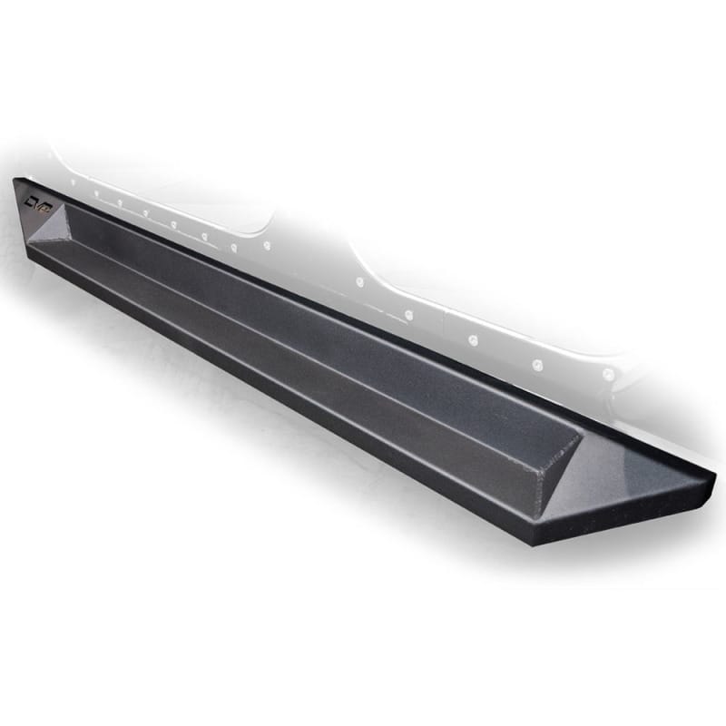 DV8 Offroad — DV8 Offroad 07-18 Jeep Wrangler JK Plated Steel Rock Slider Steps - Matte Black (4 Door Only)
Rock Sliders