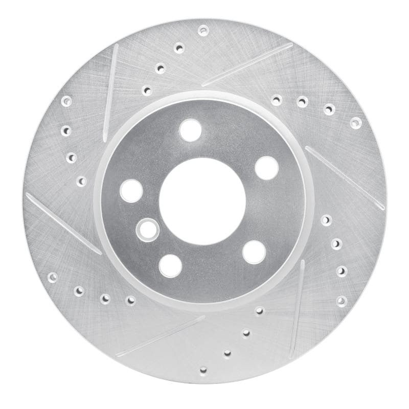 R1 Concepts — R1 14-21 Mini Cooper (Excl Clubman) Front Right Drilled & Slotted Silver Brake Rotor
R1 Brake Rotor Drill