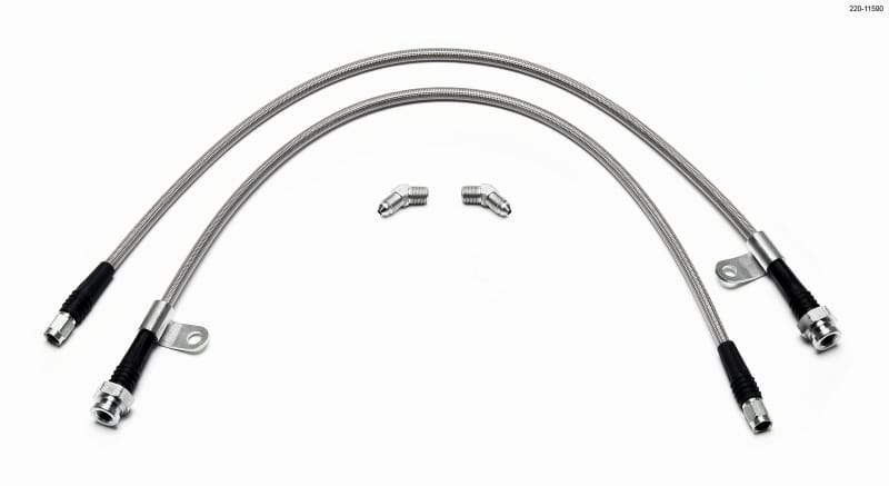 Wilwood — Wilwood Flexline Kit Front Nissan 370Z/Fiti G37 w/ SL4 or SL6 Caliper
FLEXLINE KIT
