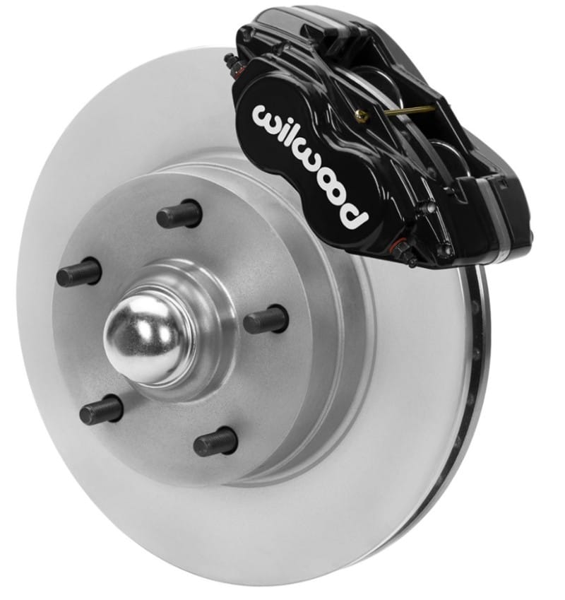Wilwood — Wilwood 70-81 FBody/75-79 A&XBody Dynalite Frt Brk Kit 11in Rtr Blk Calipers Use w/ Pro Drop Spindle
