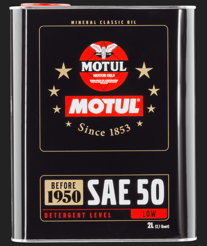 Motul — Motul Classic SAE 50 Oil - 2L - Single