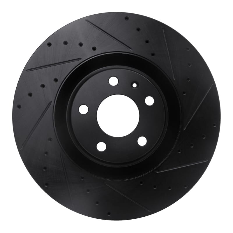 R1 Concepts — R1 04-09 Audi S4 Front Right Drilled & Slotted Black Brake Rotor
R1 Brake Rotor Drill