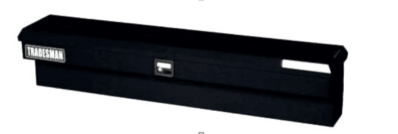 Tradesman — Tradesman Steel Side Bin Truck Tool Box (48in.) - Black