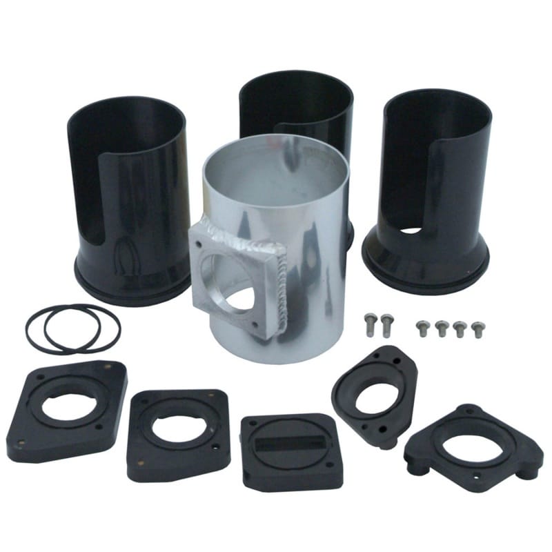Spectre — Spectre Mass Air Flow Sensor Adapter Kit (3in.) - Aluminum
Mass Flow Air Sensor
MAFS Adapter Kit
