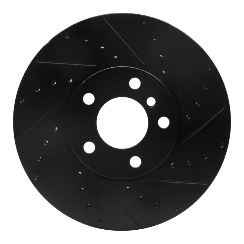 R1 Concepts — R1 07-19 BMW X6 Front Right Drilled & Slotted Black Brake Rotor
R1 Brake Rotor Drill