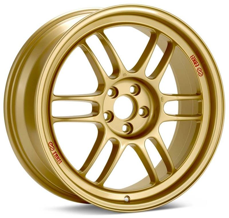Enkei — Enkei RPF1 14x7 4x100 19mm Offset 54mm Bore Gold Wheel