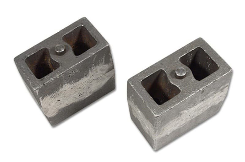 Tuff Country — Tuff Country 5.5in Cast Iron Lift Blocks (3in Wide/ Tapered) Pair
Block Kit-5.5in.