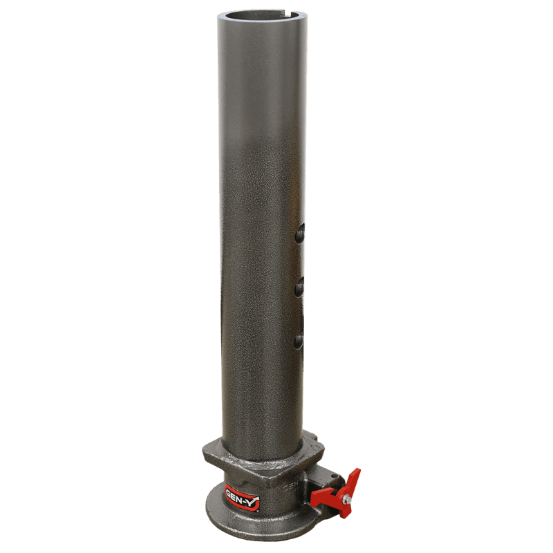 GEN-Y Hitch — Gen-Y Viking 4in Round Tube Gooseneck Static Hitch w/SnapLatch 2-5/16in Coupler 8.5K TW 30K
Gooseneck Hitch