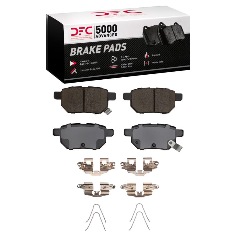 DFC — DFC 08-24 Lexus CT200H Rear 5000 Advanced Ceramic Brake Pads and Hardware Kit
DFC Brake Pad Set