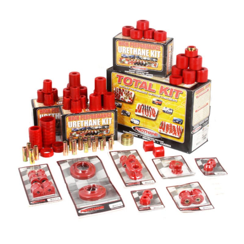 Rugged Ridge — Rugged Ridge Polyurethane Bushing Kit Red 97-06 Jeep Wrangler TJ
OFFROAD_PERFORMANCEU
Master Bushing Kit