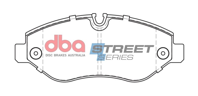 DBA — DBA 07-09 Dodge Sprinter 2500 (w/285mm Front Rotor / Bosch Pin Type) Front Street Series Brake Pads
Brake Pad