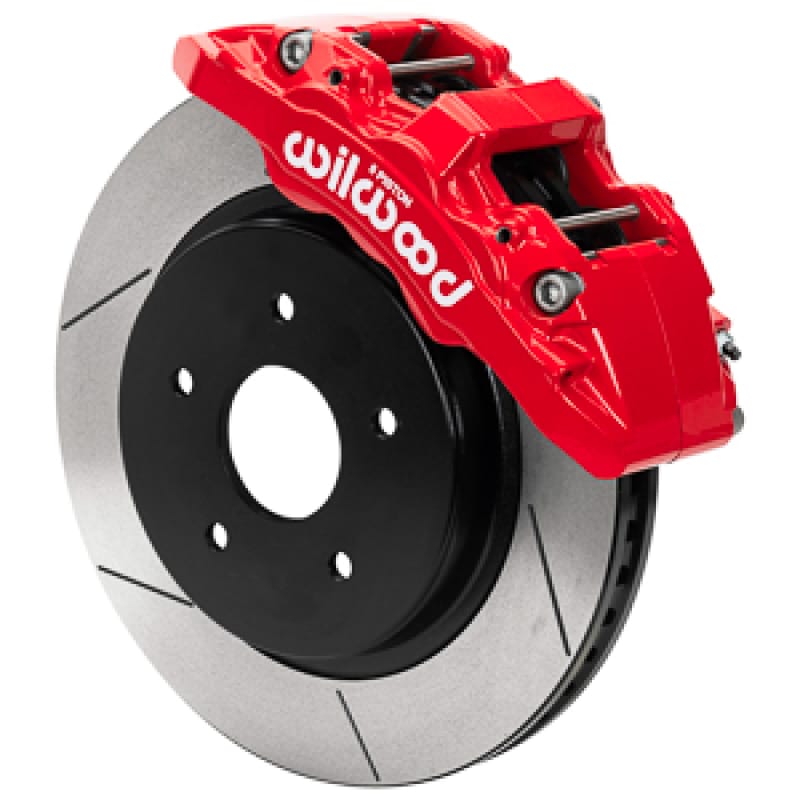 Wilwood — Wilwood 13-18 Dodge Ram 1500 Aero6 DM Front Brake Kit w/ Lines - Red