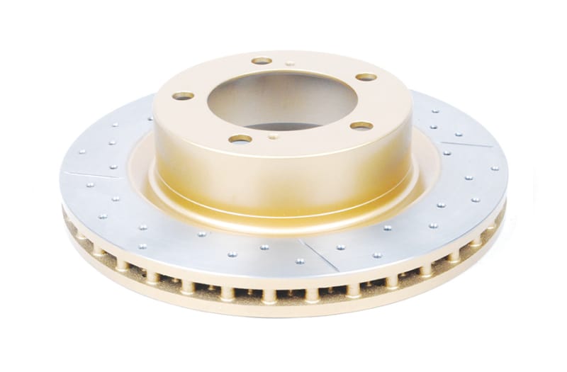 DBA — DBA 09-15 Toyota Landcruiser / 10-13 Lexus GX460 Front Drilled & Slotted Street Series Rotor
X Street Series
Brake Rotor