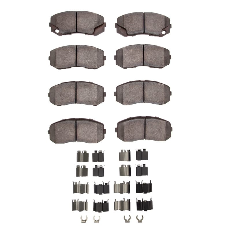 DFC — DFC 05-11 Freightliner FL360 (Mexico) Rear/Front 4000 HybriDynamic Brake Pads and Hardware Kit
DFC Brake Pad Set