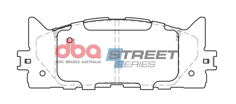 DBA — DBA 07-18 Lexus ES350 Street Series Front Brake Pads
Brake Pad