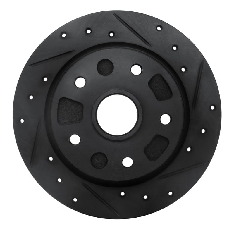 R1 Concepts — R1 88-92 Ford Probe Rear Right Drilled & Slotted Black Brake Rotor
R1 Brake Rotor Drill