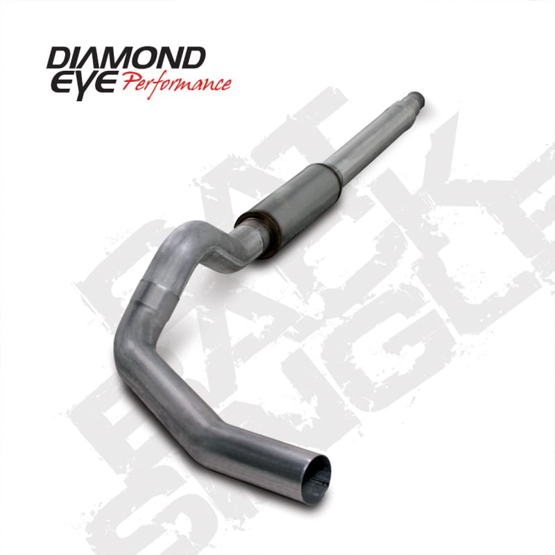 Diamond Eye Performance — Diamond Eye KIT 5in Catback Single SS: 94-97 FORD 7.3L F250/F350 PWRSTROKE