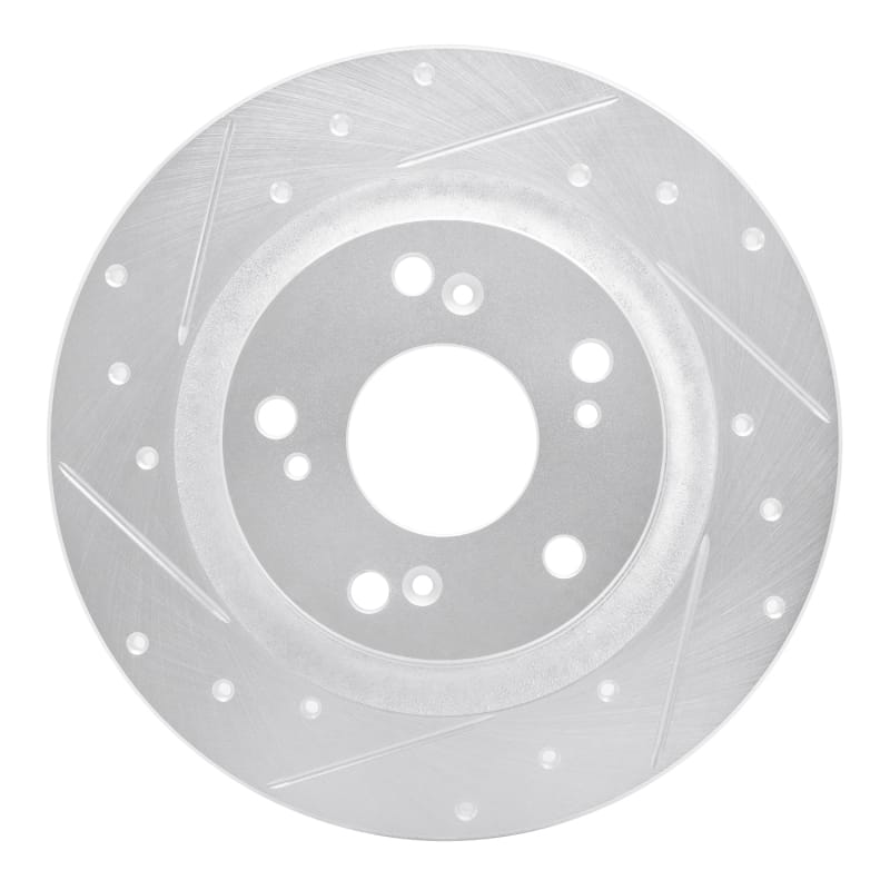 R1 Concepts — R1 00-09 Honda S2000 Rear Left Drilled & Slotted Silver Brake Rotor
R1 Brake Rotor Drill