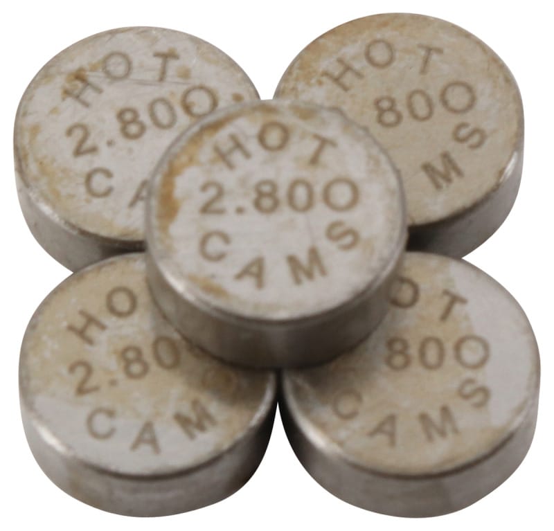 Hot Cams — Hot Cams 2008-2013 Yamaha WR 250 R Dual Sport 250cc 2.80mm Shim Kit - 5 Pack