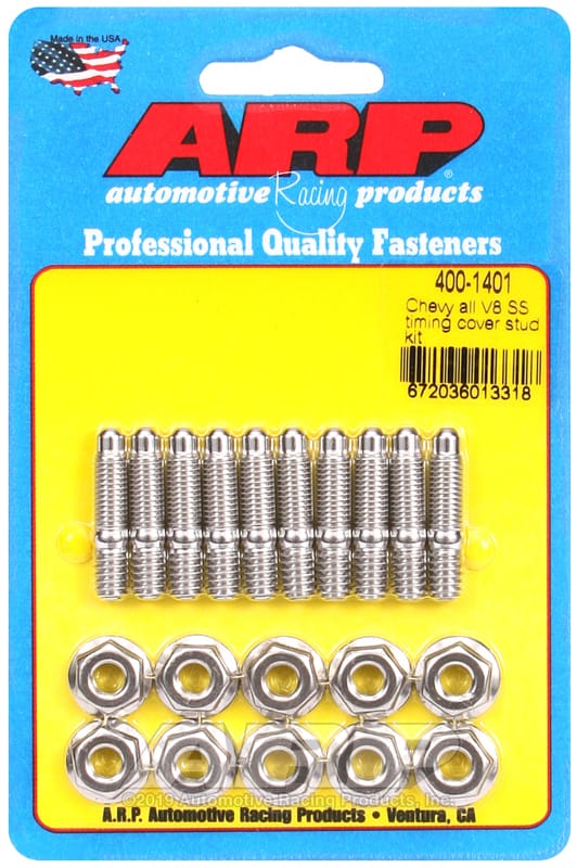 ARP — ARP Chevy All V8 SS Timing Cover Stud Kit