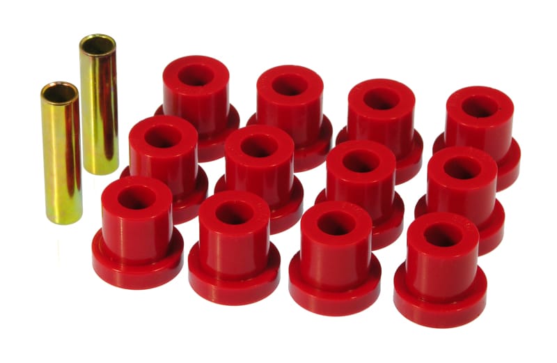 Prothane — Prothane 55 Chevy Full Rear Spring Bushings - Red
SPRING/SHACKLE BUSH