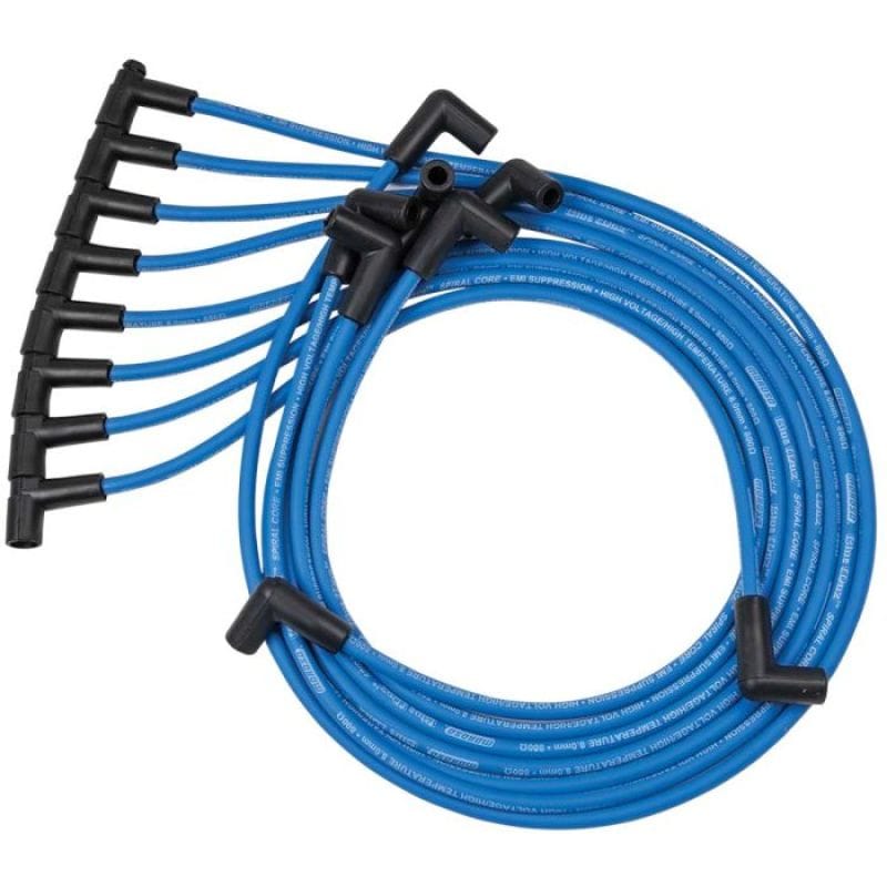 Moroso — Moroso Custom Ignition Wire Set - Blue Max - Spiral Core