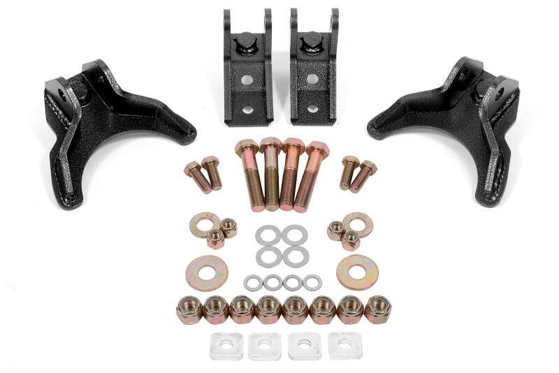 BMR Suspension — BMR 82-02 3rd Gen F-Body Coilover Conversion Kit Rear Non-Adj Shock Mount w/o CAB - Black Hammertone