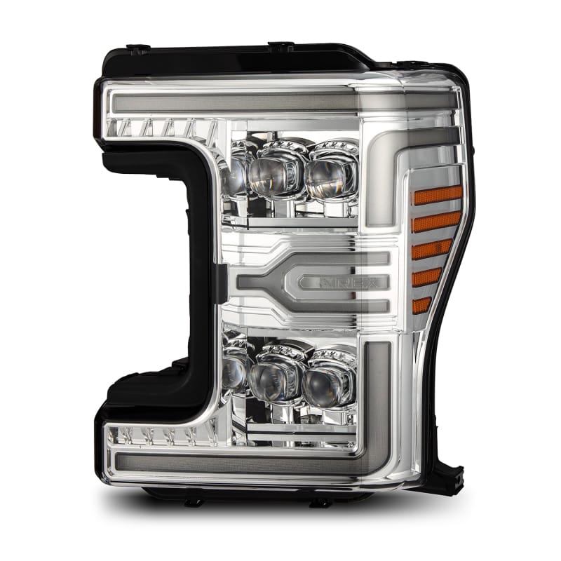 AlphaRex — AlphaRex 17-19 Ford F-250/350/450/550 Super Duty NOVA-Series LED Proj Headlights Chrome w/SS & SBDRL
Projector Headlights