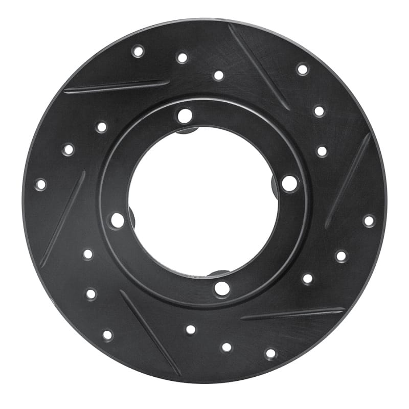 R1 Concepts — R1 85-94 Chevrolet Sprint Front Right Drilled & Slotted Black Brake Rotor
R1 Brake Rotor Drill