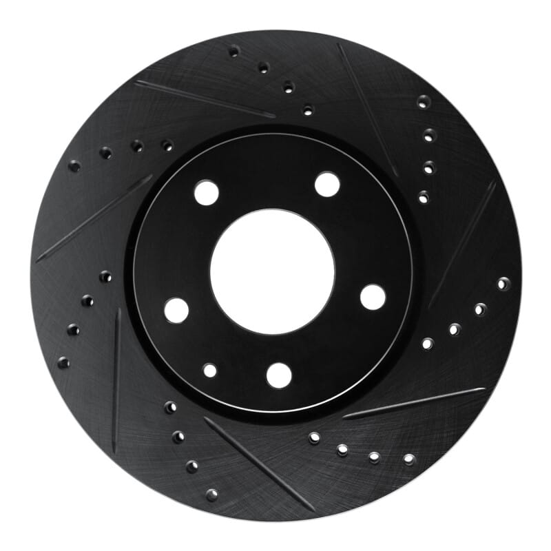R1 Concepts — R1 19-25 Mazda 3 Front Right Drilled & Slotted Black Brake Rotor
R1 Brake Rotor Drill