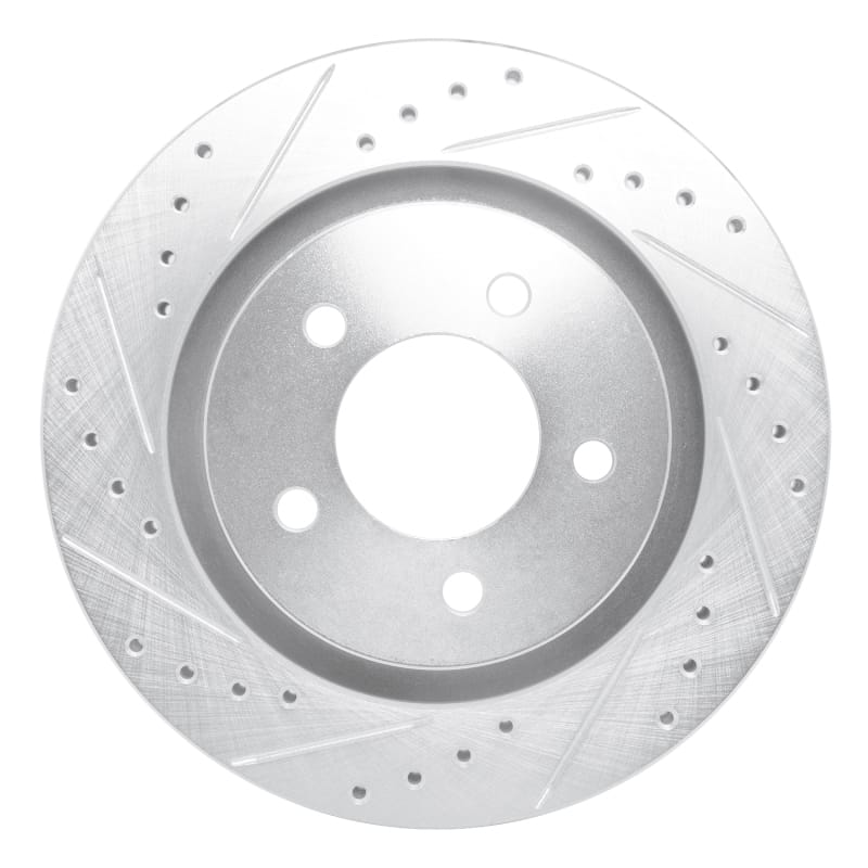 R1 Concepts — R1 99-04 Chrysler CONCORDE Front Left Drilled & Slotted Silver Brake Rotor
R1 Brake Rotor Drill