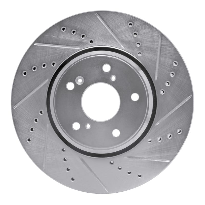 R1 Concepts — R1 16-22 Acura ILX Front Right Drilled & Slotted Silver Brake Rotor
R1 Brake Rotor Drill