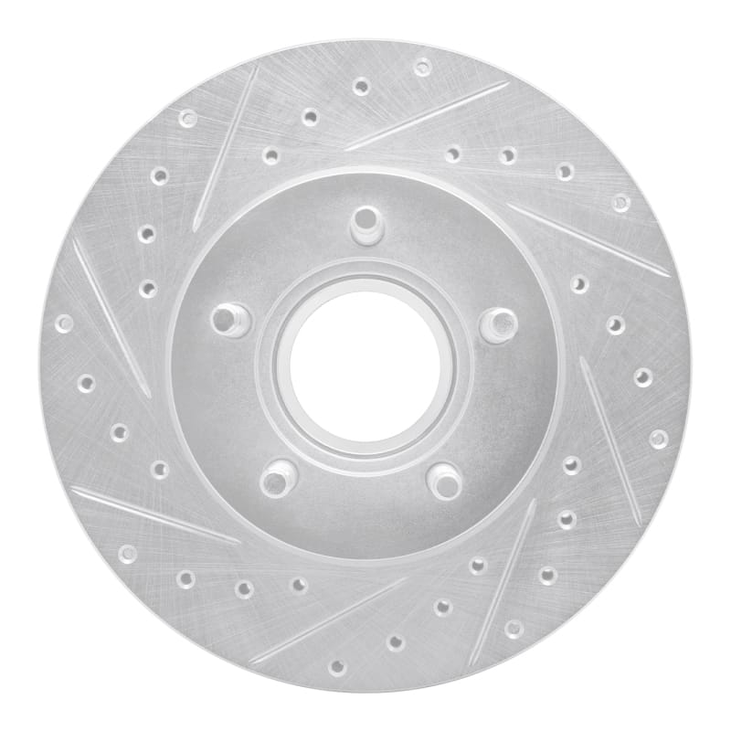 R1 Concepts — R1 95-97 Ford Ranger (USA/Canada) Front Left Drilled & Slotted Silver Brake Rotor
R1 Brake Rotor Drill