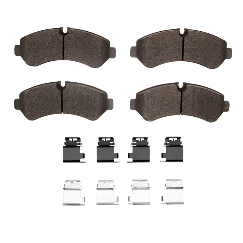 DFC — DFC 19-23 Freightliner Sprinter 4500 Rear 5000 Advanced Low Metallic Brake Pads and Hardware Kit