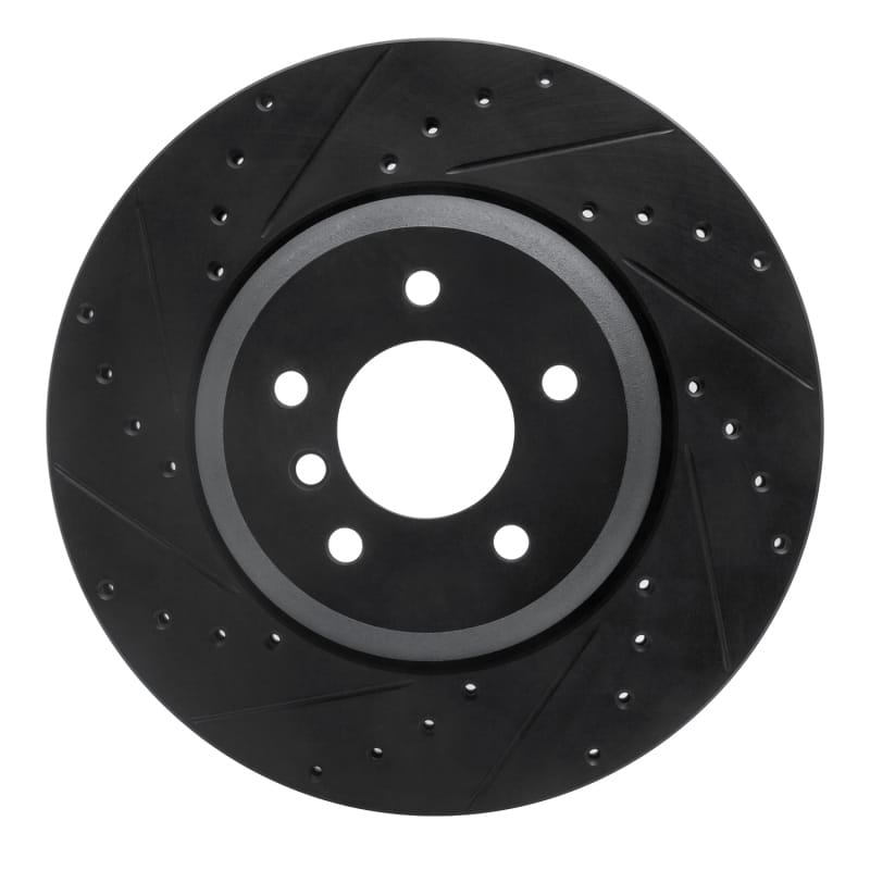 R1 Concepts — R1 04-10 BMW 535I Rear Left Drilled & Slotted Black Brake Rotor
R1 Brake Rotor Drill
