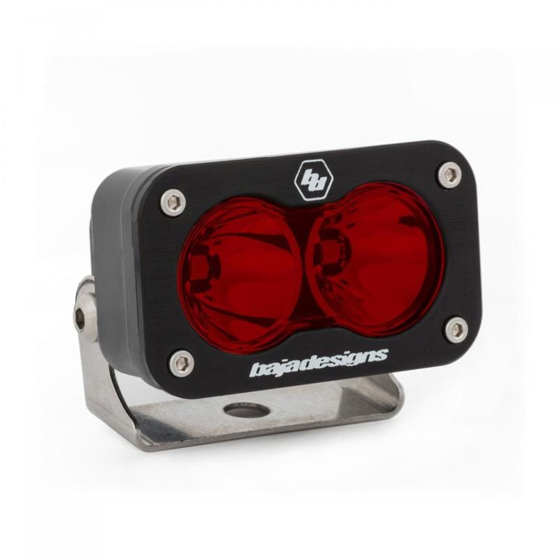 Baja Designs — Baja Designs S2 Sport Spot Pattern LED Work Light - Red