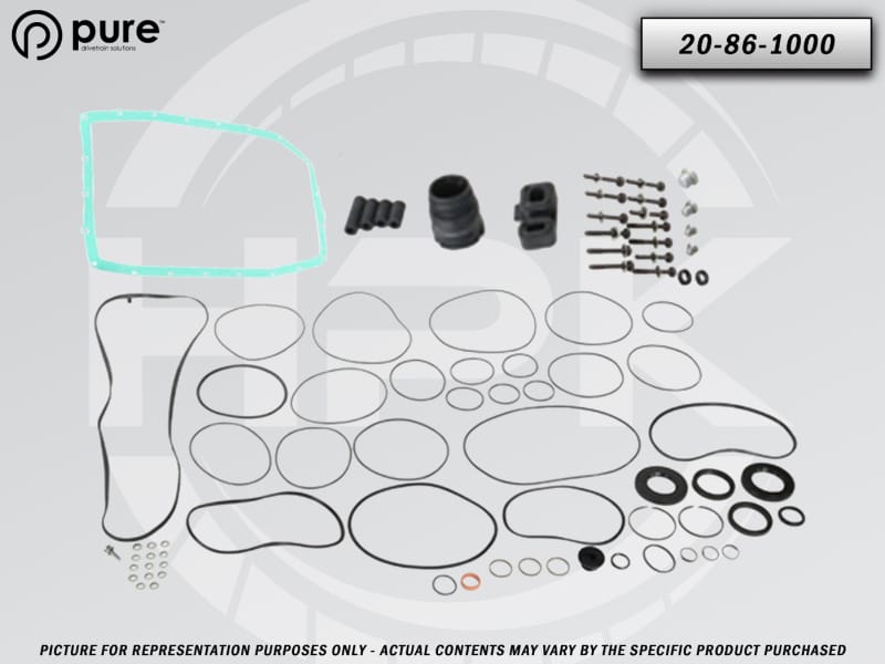 Pure Drivetrain Solutions — Pure Drivetrain 8HP76 High Performance Transmission Master Seal Kit - RWD