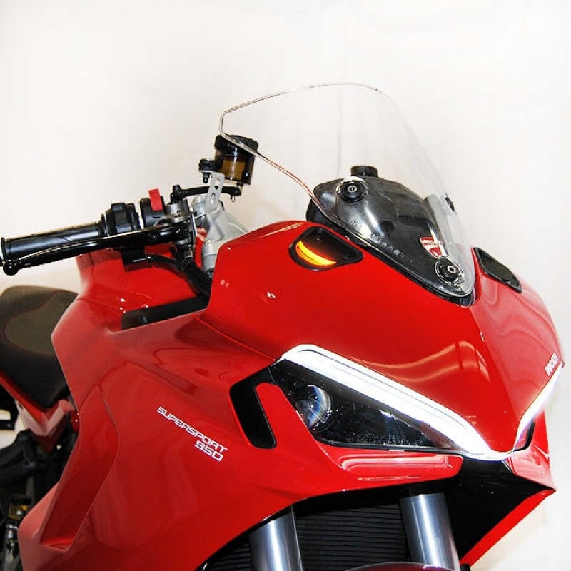 New Rage Cycles — New Rage Cycles 21+ Ducati Supersport 950 Mirror Block Off Turn Signals