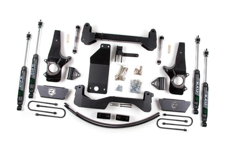 Zone Offroad — Zone Offroad 97-03 Ford F-150 6in Suspension System