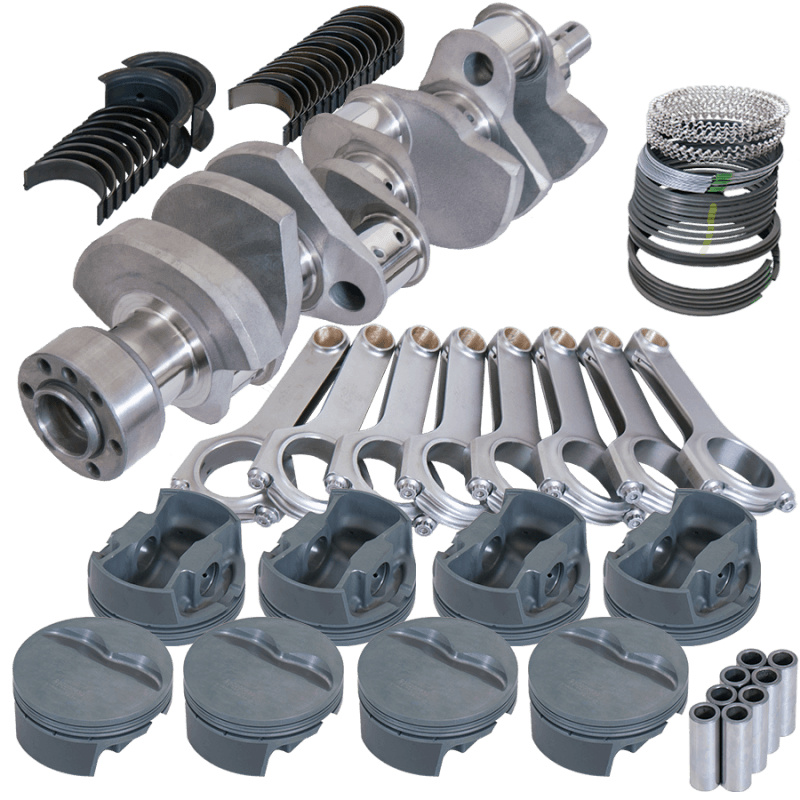 Eagle — Eagle Chevy LT1 350 1Pc 3.875in Crank 6.000in H-Beam Stroker Rods 4.040in Pistons Rotating Assembly
Competition Assembly